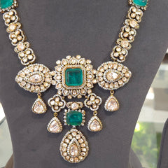 Rehaana moissanite polki set