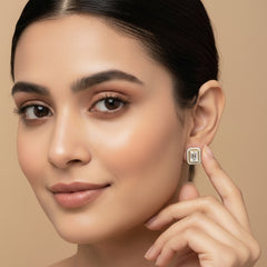 Ahana Moissanite studs