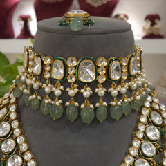 Harsha Kundan polki set