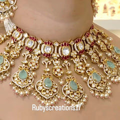 Gautami bridal polki set