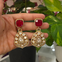 Mahima Polki earings