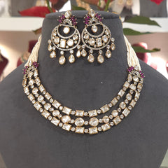 Kajal polki necklace set
