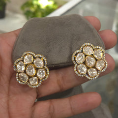 Mehraz moissanite polki choker set