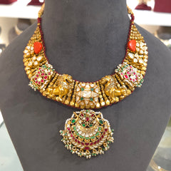 The royal king moissanite polki set