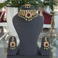 Gulnaaz polki choker set