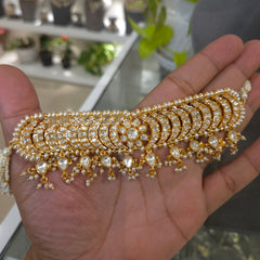 Mehraaz moissanite polki set