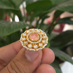 Mini polki rings