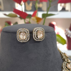 Gurisha moissanite necklace set