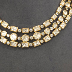 Kajal polki necklace set