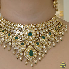 Majula polki choker set