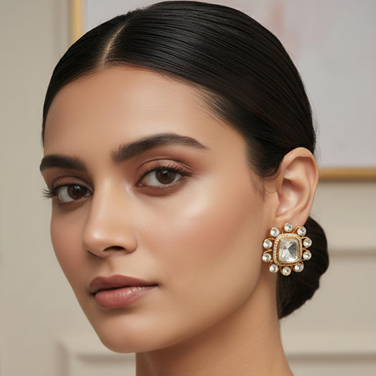 Bani moissanite studs