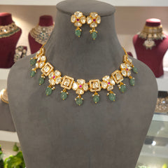 Purva Moissanite Set