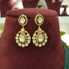 Dhara moissanite polki set