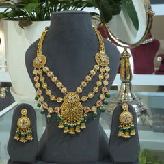 Royal golden Bridal Necklace set