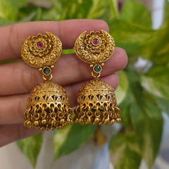 Yammi antique gold plated set