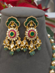 Jasica Moissanite polki long set