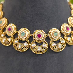 Alokik Antique necklace set