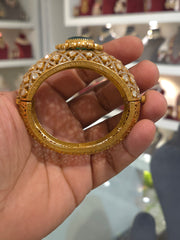 Meher moissanite polki bracelet
