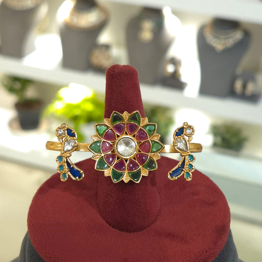 Meena three finger ring