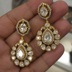 Dhara moissanite polki set