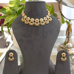 Alokik Antique necklace set