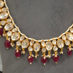 Meraki moissanite polki set