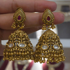 SANIA Polki jhumka