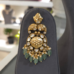 Naveli Antique gold set