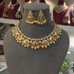 Amita Antique polki set