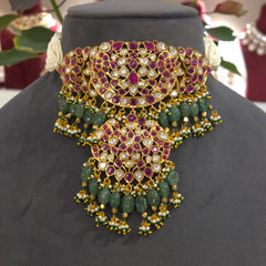 Riya polki choker set