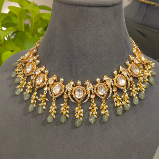 Nilima moissanite set