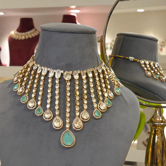 Agni moissanite necklace