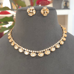 Mahi polki necklace set