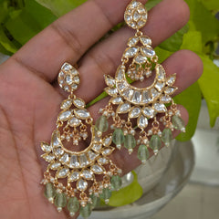 Zeeba polki earrings