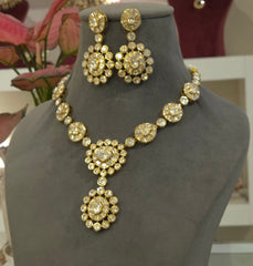 Gili moissanite polki set