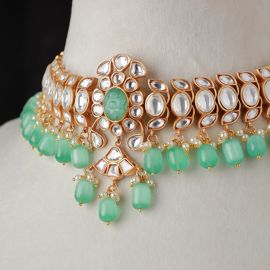 Hital Polki Choker Set