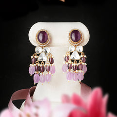 Bandita Purple Choker Set