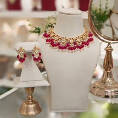 Amrita Polki Necklace Set