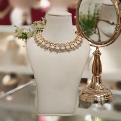 Amisha Aqua Polki Set