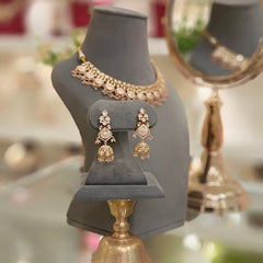 Amisha Pink Polki Set