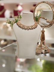 Amisha Green Polki Set