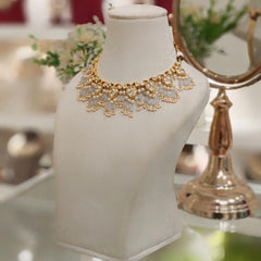 Amrita Grey Polki Set