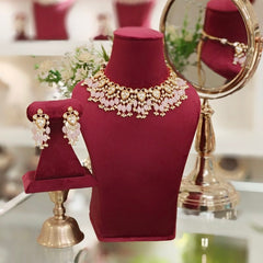 Amrita Pink Polki Set