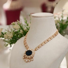 Apsara Purple Polki Set