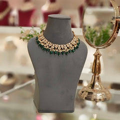 Anika Kundan Neckline Set