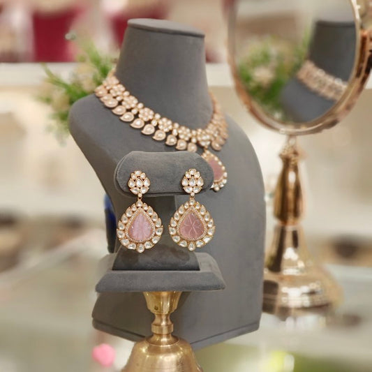 Sabaa Polki Neckline Set
