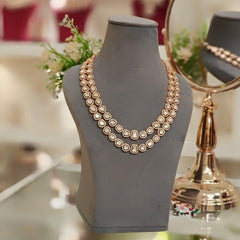 Brinda Polki Long Set