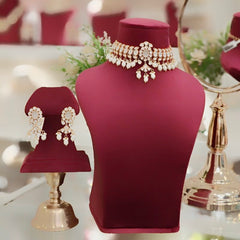 Hital Ivory Polki Choker Set