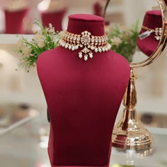 Hital Ivory Polki Choker Set