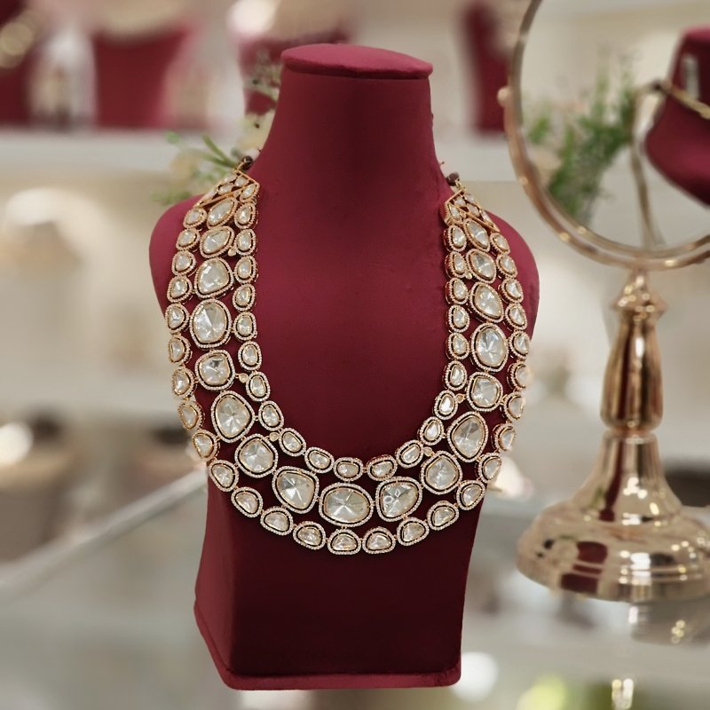 Ishanvi Polki Long Set